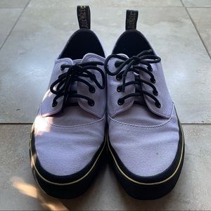 Dr Martens Jacy purple canvas shoes UK9/US11